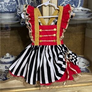 Bitty Bundles of Joy Ringmaster Circus dress 18m custom made birthday